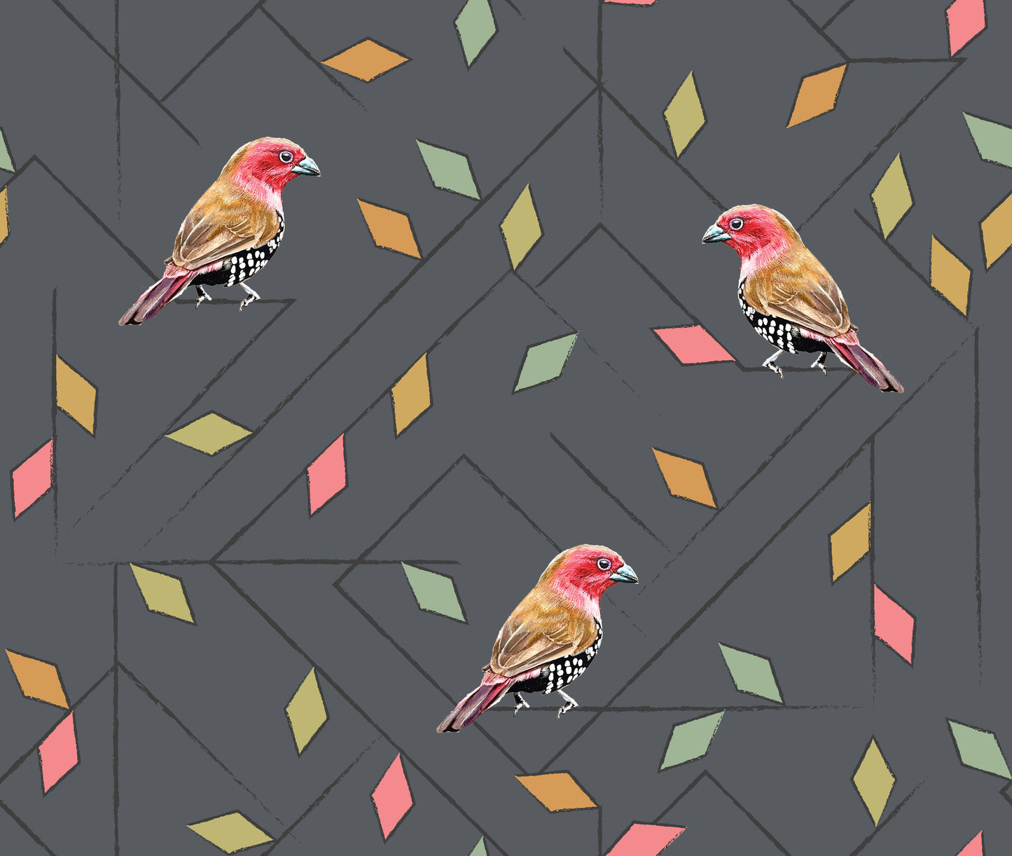 Featherfall Garden - Fabric