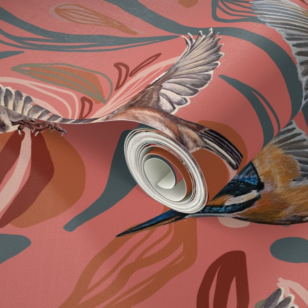 Botanical Flight Wallpaper