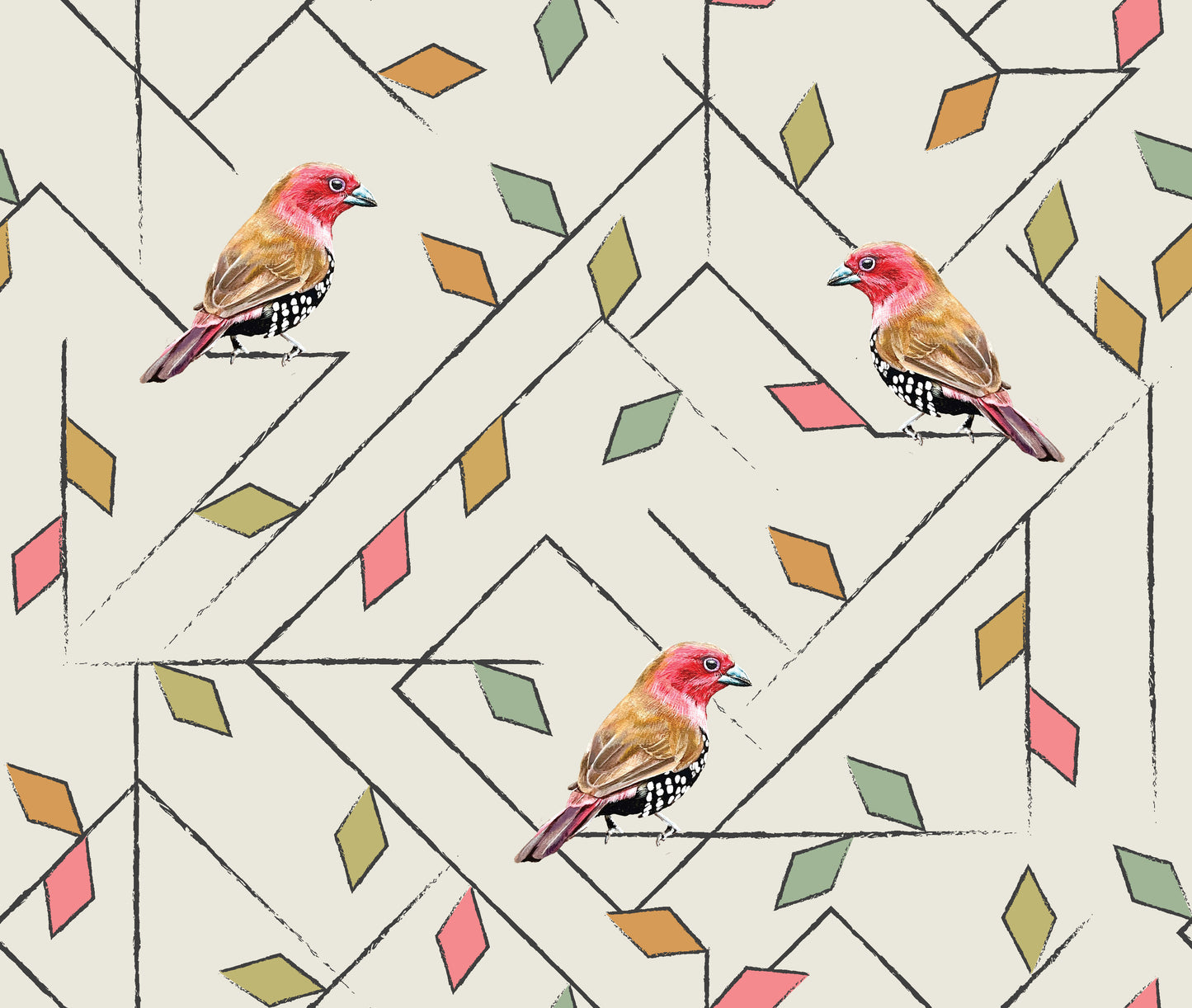 Featherfall Garden - Fabric