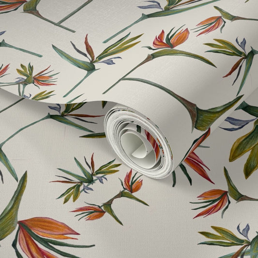 Hand Painted Strelitzia Serenade