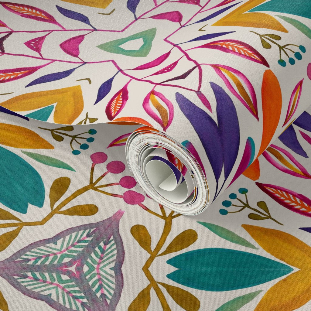 Joy in Bloom Collection - Wallpaper