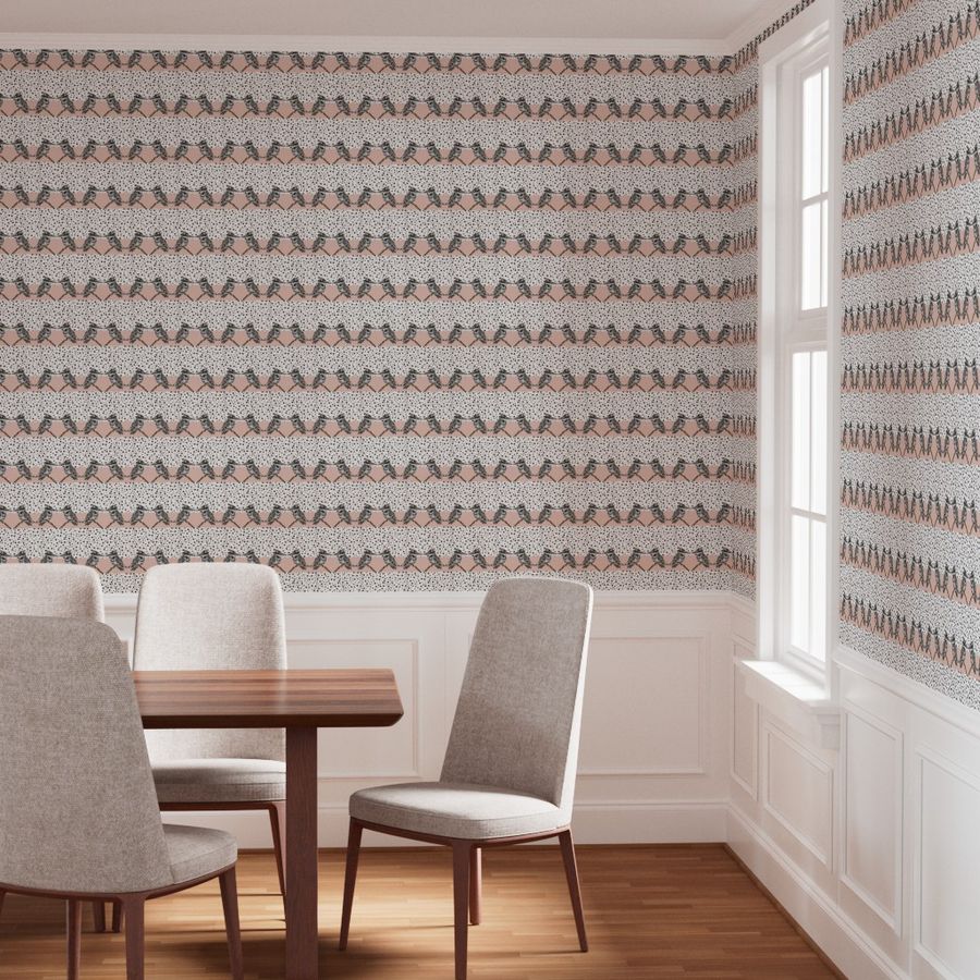 Whimsical Pied Kingfisher Wallpaper