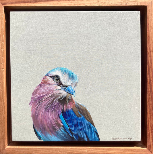 Art, Artist, Bird Art, Bird Painting, Painting, Birds of South Africa, Fine Art, Heidelberg Gauteng, Lilac-breasted roller, Bird Painting, Bird Art, Birders, Bird Collection, Prints, Art Prints, Printed Art